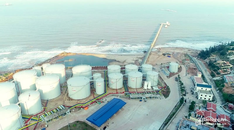 Tổng kho xăng dầu lớn nhất Bắc Trung bộ chính thức đi vào hoạt động